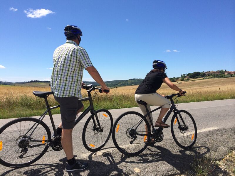 I bike Tuscany: wine & sport