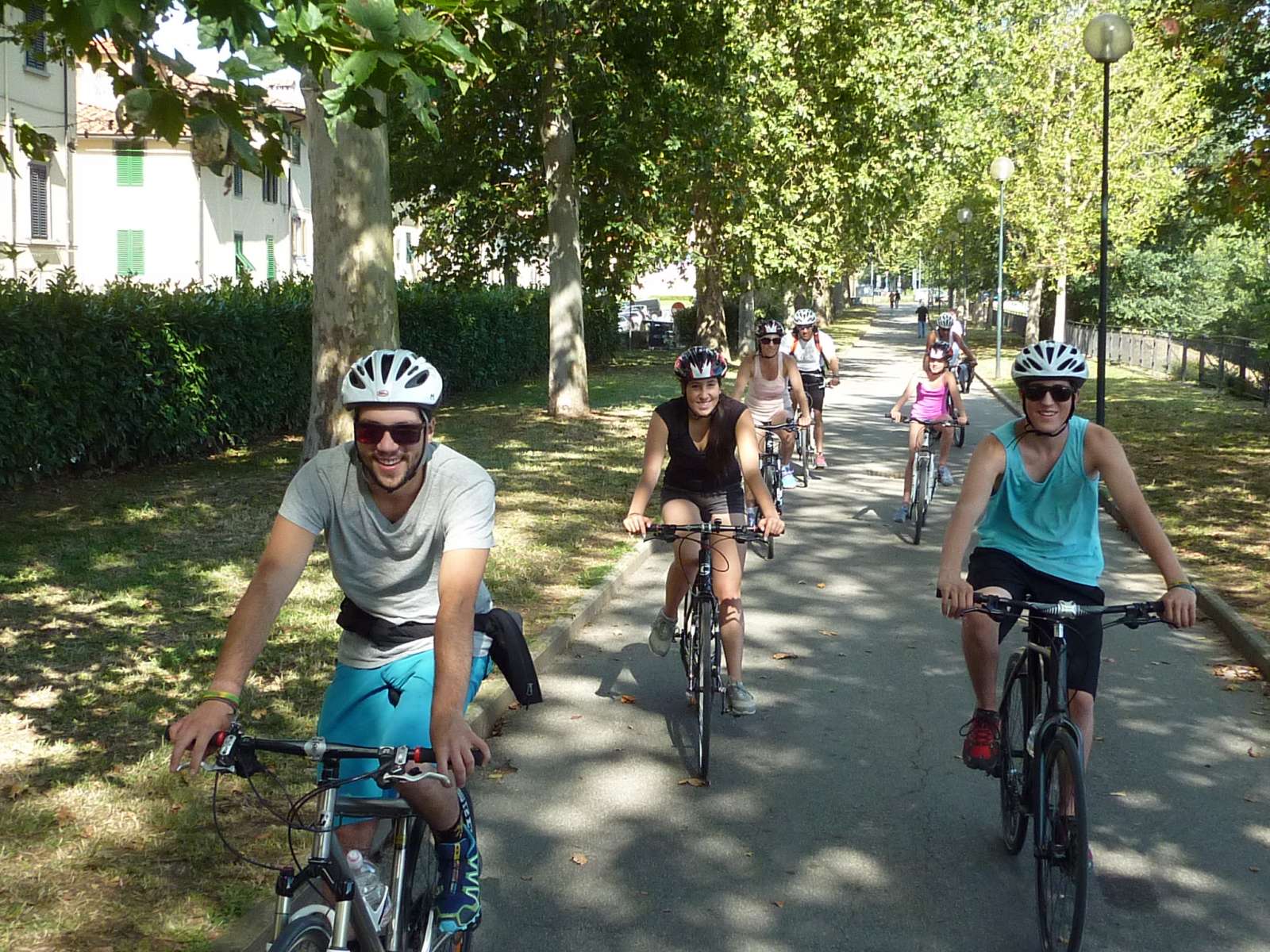 Enchanting Florence Biking in Cascine Park