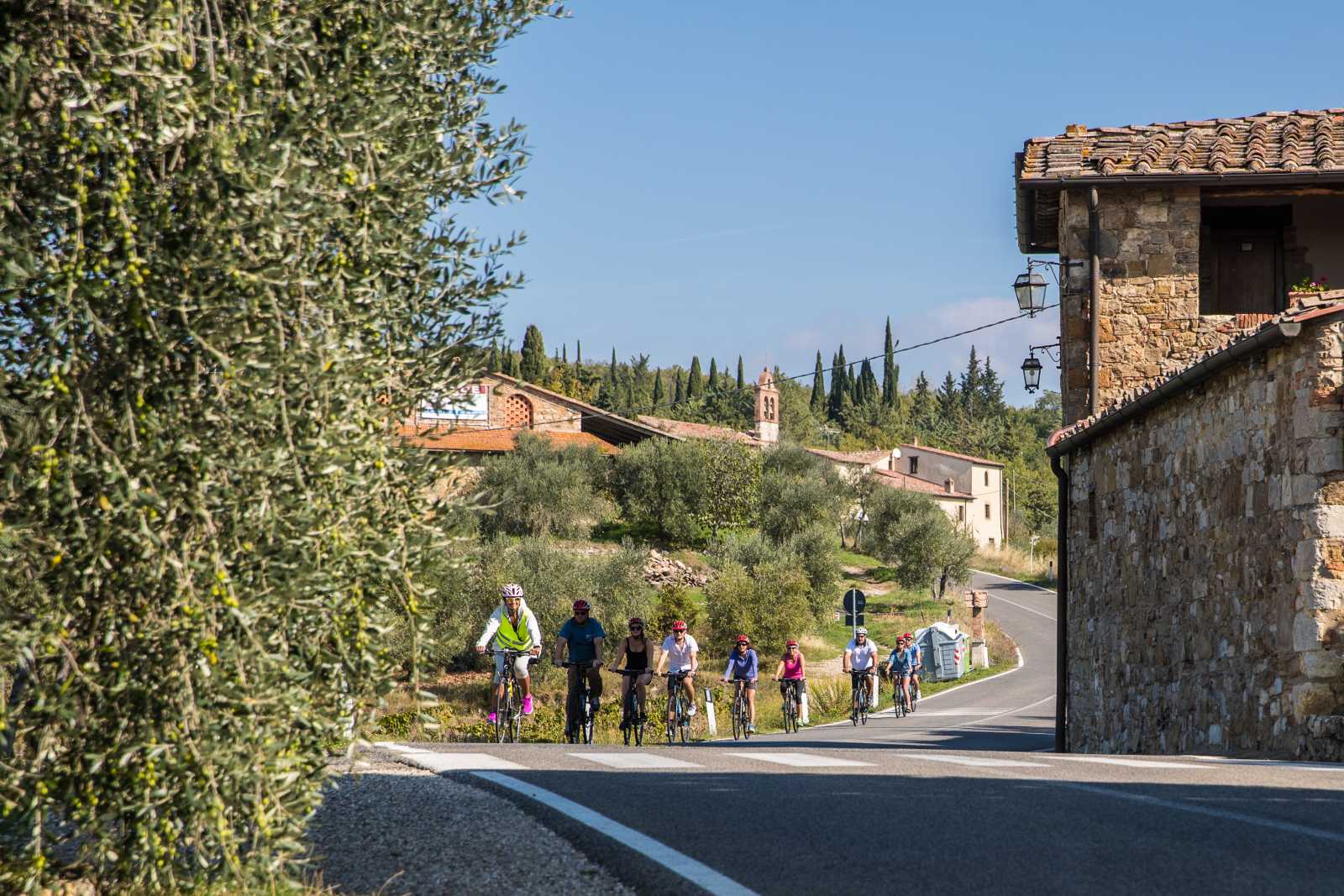 one day bike tour Tuscany