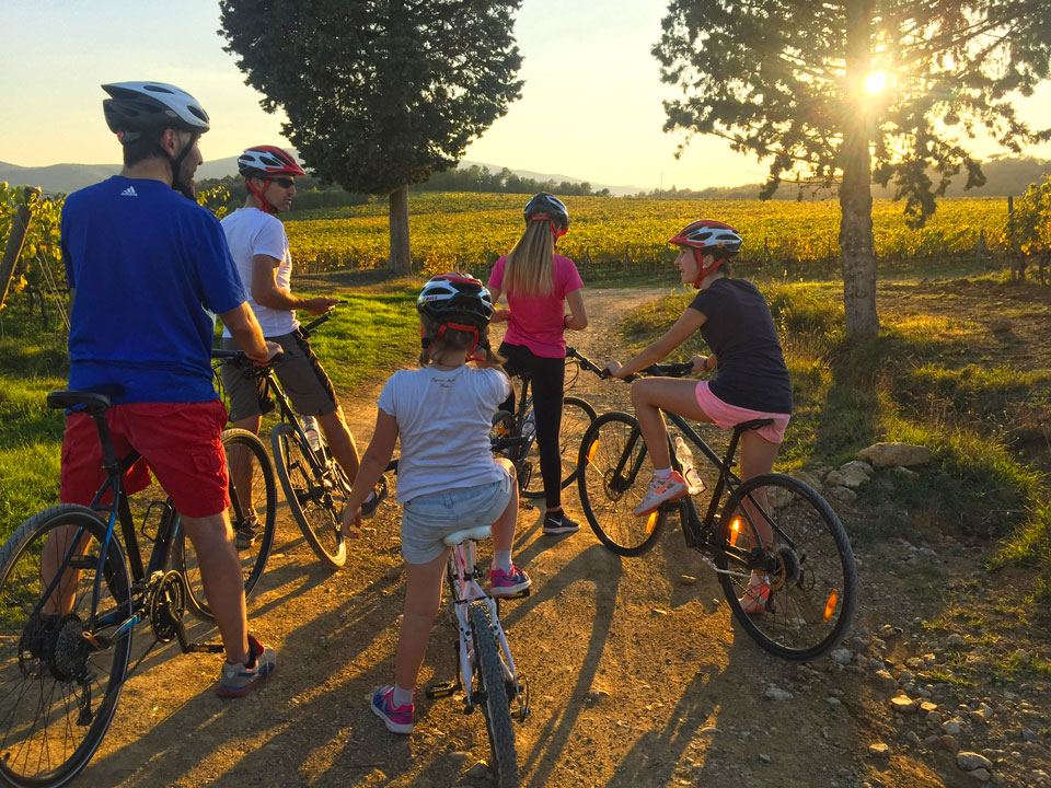 italy family bike tours