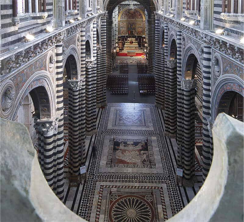 Duomo one of the wonders of Siena - bikeinflorence,com