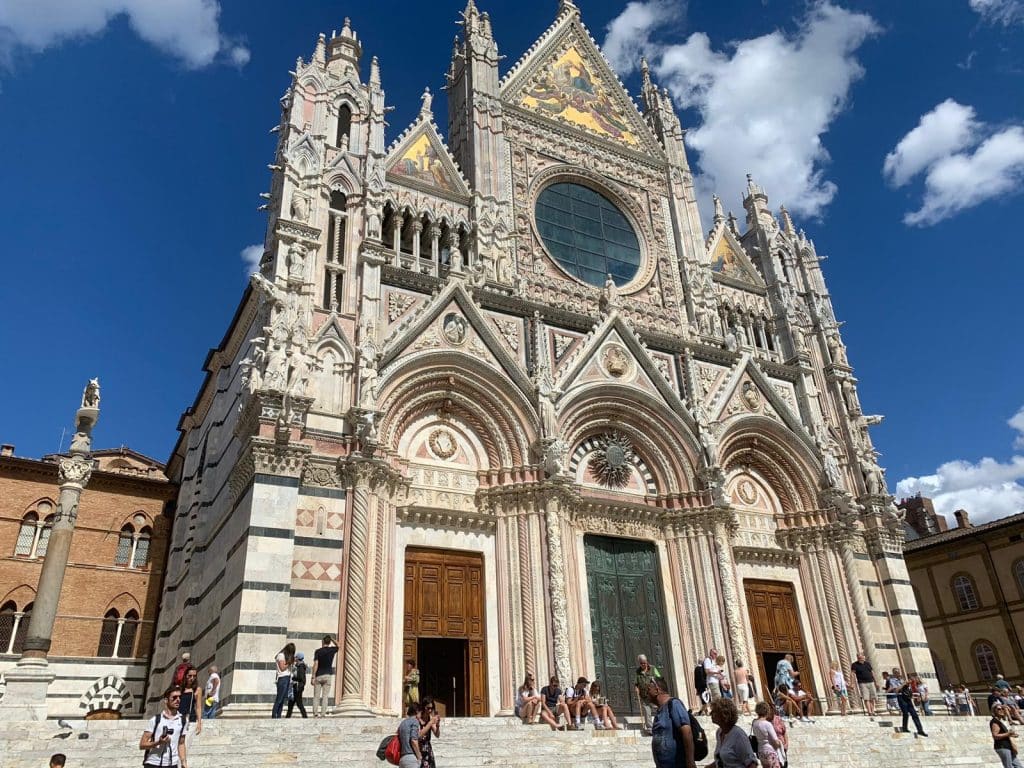 Duomo one of the wonders of Siena | bikeinflorence