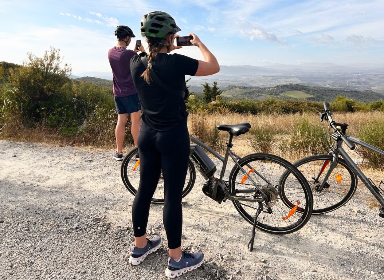 Biking in Tuscany