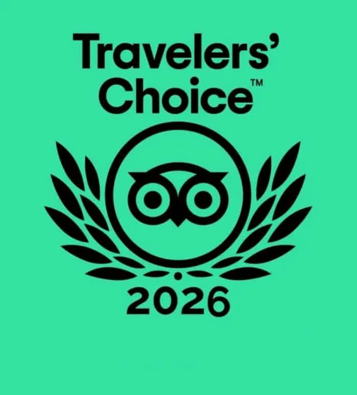 TripAdvisot travbelers' Choice Award 2026